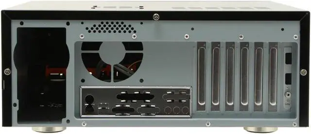 Alt view image 5 of 8 - ARK Black Aluminum / Steel HTPC 400BA Black ATX Media Center / HTPC Case