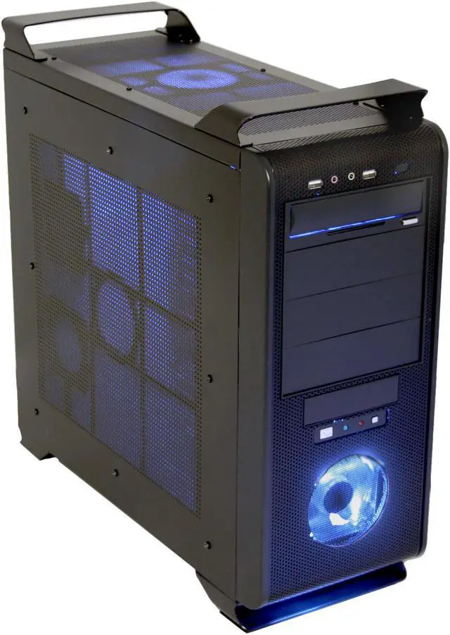 Main image of ARK 6099-CA Black Steel ATX Mid Tower Computer Case 400W Power Supply