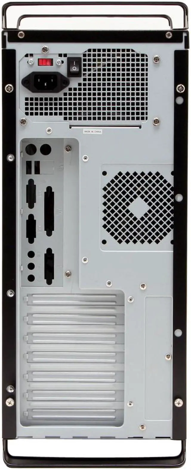 Alt view image 6 of 14 - ARK 6099-CA Black Steel ATX Mid Tower Computer Case 400W Power Supply