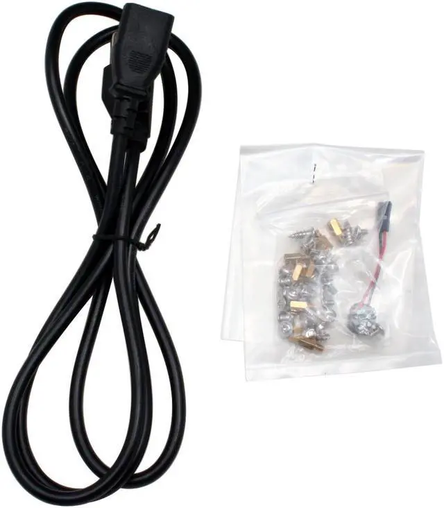 Alt view image 13 of 14 - ARK 6099-CA Black Steel ATX Mid Tower Computer Case 400W Power Supply