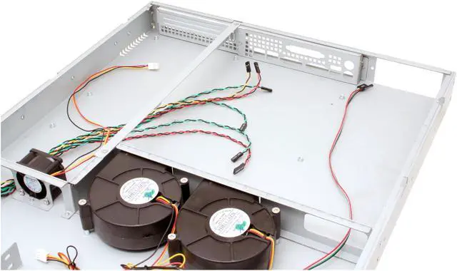Alt view image 7 of 11 - ARK IPC-1U-600 Black 1U Rackmount Server Case 1 External 5.25" Drive Bays