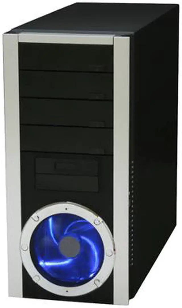 Alt view image 3 of 11 - ARK GL-09A Black Steel ATX Mid Tower Computer Case