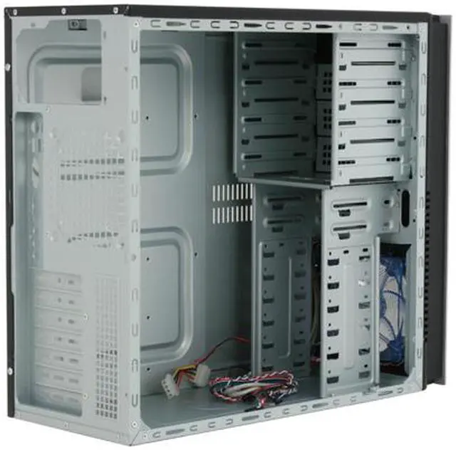 Alt view image 6 of 11 - ARK GL-09A Black Steel ATX Mid Tower Computer Case