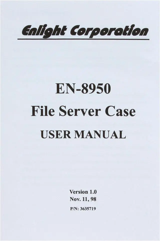 Alt view image 13 of 13 - ARK EN-8950 Beige Pedestal Server Case 9 External 5.25" Drive Bays