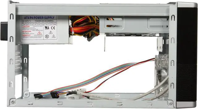 Alt view image 6 of 9 - ARK PI-01 (UV coating) Black Mini-ITX Tower Computer Case 300W Power Supply
