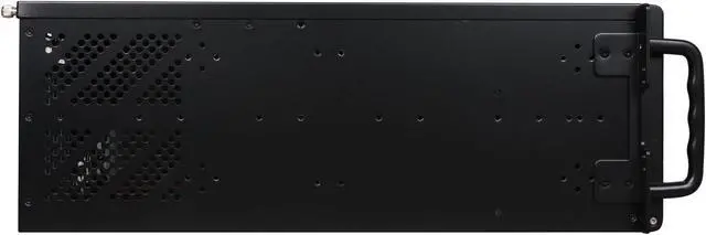 Alt view image 3 of 7 - ARK IPC-4570 Black Steel 4U Rackmount Server Chassis 3 External 5.25" Drive Bays