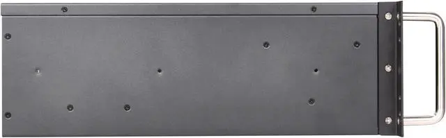Alt view image 3 of 7 - ARK IPC-3U380 Black 1.2mm SGCC 3U Rackmount Server Chassis 2 External 5.25" Drive Bays
