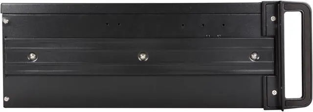 Alt view image 4 of 8 - ARK 4U406 Black 1.0mm thick 4U Rackmount Server Chassis 2 External 5.25" Drive Bays