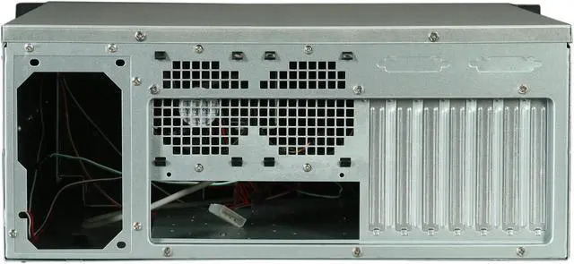 Alt view image 4 of 7 - ARK 4U-500-S Black front panel/ Silver body 1.2mm SECC Zinc-Coated Steel (Chassis) Aluminum Alloy (Handle) 4U Rackmount Server Case 3 External 5.25" Drive Bays