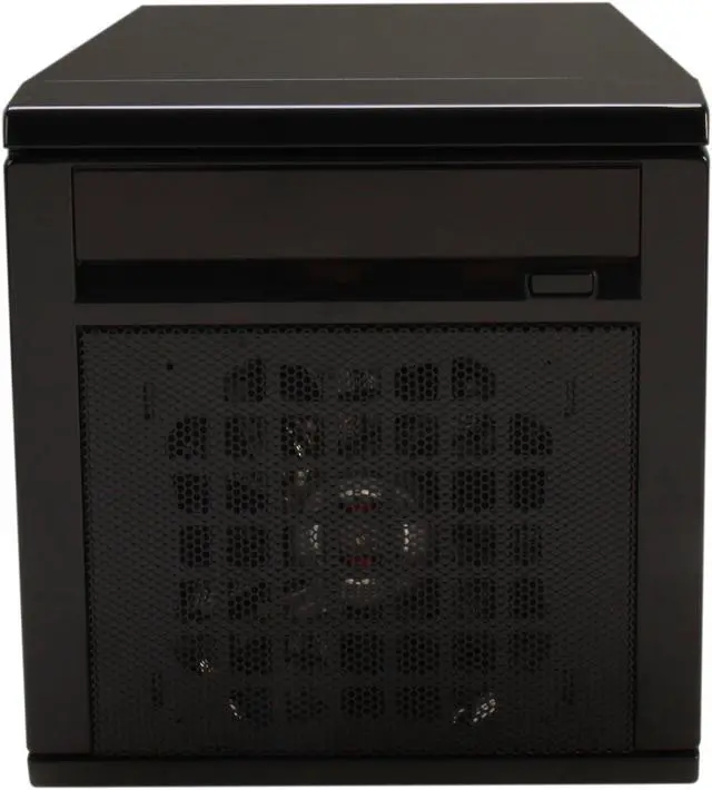 Alt view image 2 of 6 - ARK ITX/CS-CI04 Black Server Case Internal 300W 1 External 5.25" Drive Bays