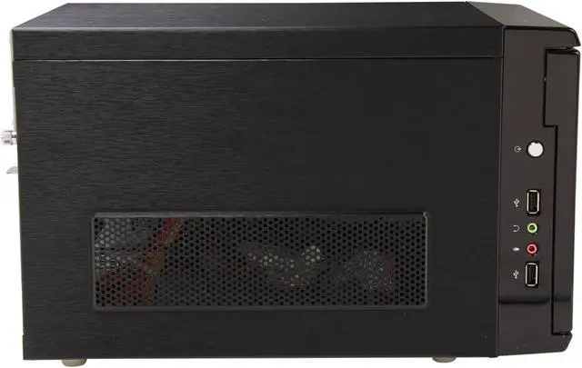 Alt view image 3 of 6 - ARK ITX/CS-CI04 Black Server Case Internal 300W 1 External 5.25" Drive Bays