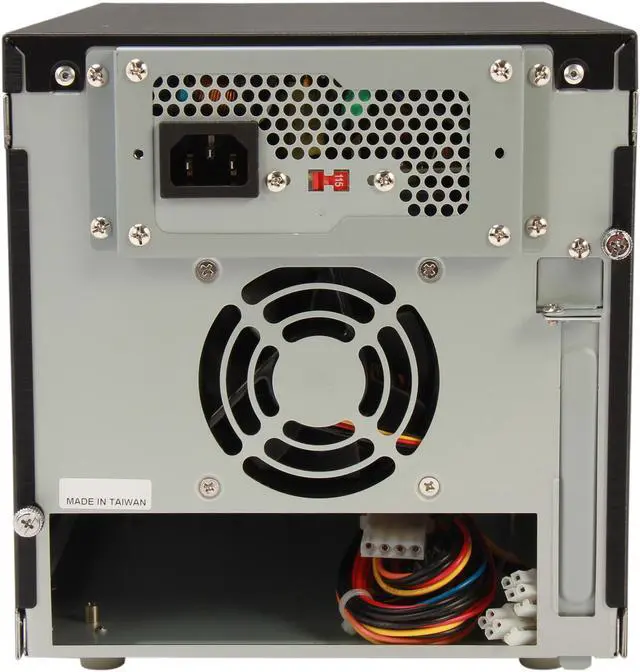 Alt view image 4 of 6 - ARK ITX/CS-CI04 Black Server Case Internal 300W 1 External 5.25" Drive Bays