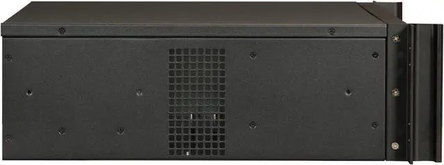 Alt view image 3 of 7 - ARK 3U390A Black 3U Rackmount Server Case w/o Power Supply 2 External 5.25" Drive Bays