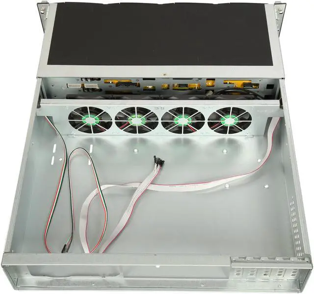 Alt view image 5 of 7 - ARK IPC-2U212 Black 2U Rackmount Server Chassis PS-2 or Mini-redundant PSU