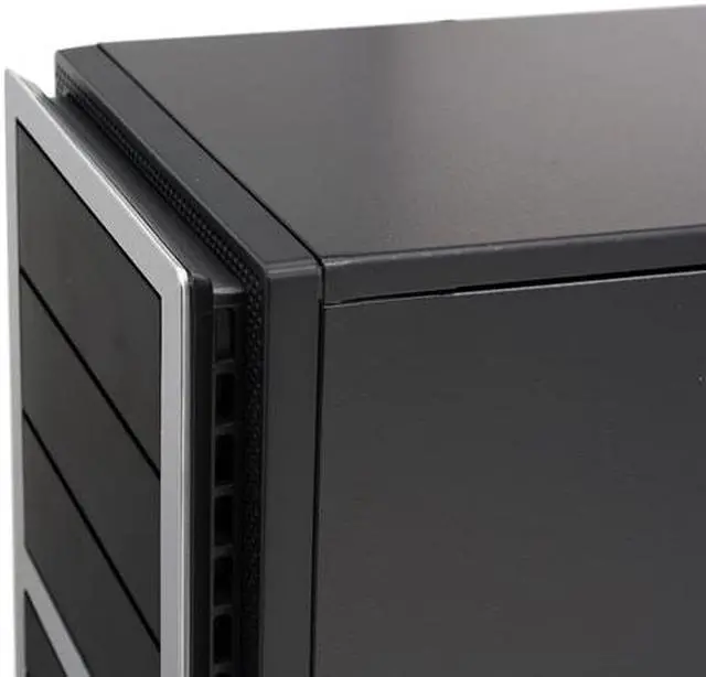 Alt view image 3 of 16 - Antec NSK 4400 Black/ Silver 0.8mm cold-rolled steel ATX Mini Tower Computer Case 380W Power Supply