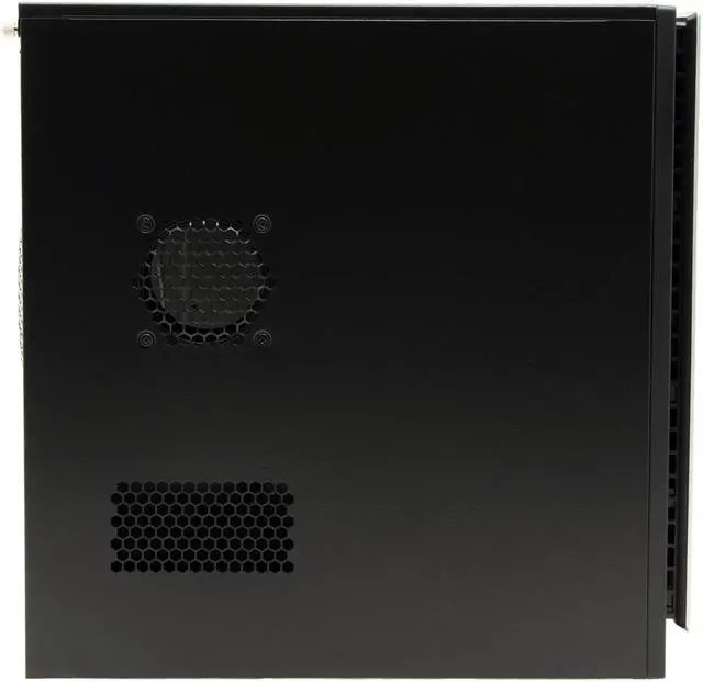 Alt view image 6 of 16 - Antec NSK 4400 Black/ Silver 0.8mm cold-rolled steel ATX Mini Tower Computer Case 380W Power Supply