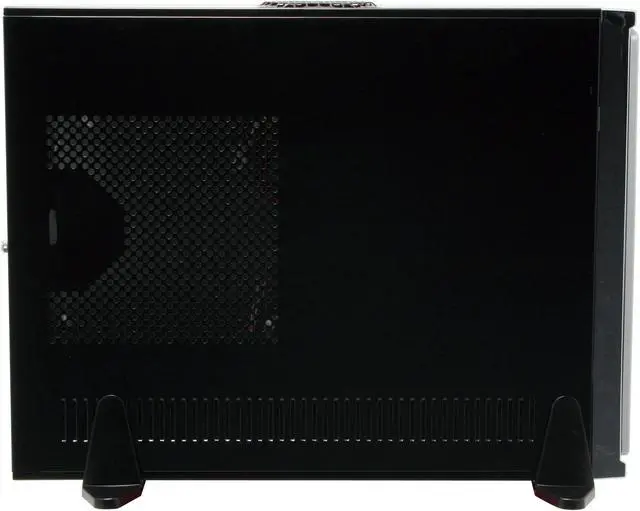 Alt view image 4 of 14 - Antec Minuet 300 Black/Silver Steel / Plastic Micro ATX Slim Case Computer Case 300W ATX12V Power Supply