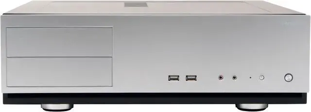 Alt view image 4 of 13 - Antec Solution Series NSK2400 Black/Silver Steel Micro ATX Desktop Computer Case 380W ATX12V v2.0 Power Supply