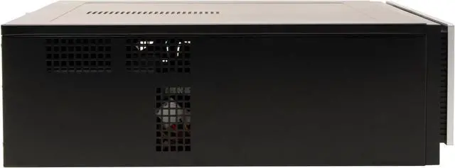 Alt view image 5 of 13 - Antec Solution Series NSK2400 Black/Silver Steel Micro ATX Desktop Computer Case 380W ATX12V v2.0 Power Supply