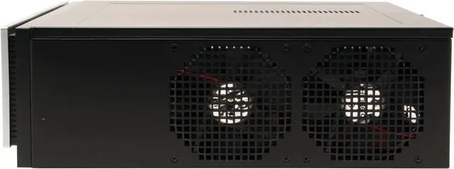 Alt view image 6 of 13 - Antec Solution Series NSK2400 Black/Silver Steel Micro ATX Desktop Computer Case 380W ATX12V v2.0 Power Supply