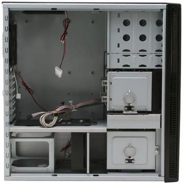 Alt view image 8 of 15 - Antec Performance One P180B Black 0.8mm cold rolled steel for durability through the majority of chassis
1.0mm cold rolled steel around the 4 x HDD area ATX Mid Tower Computer Case