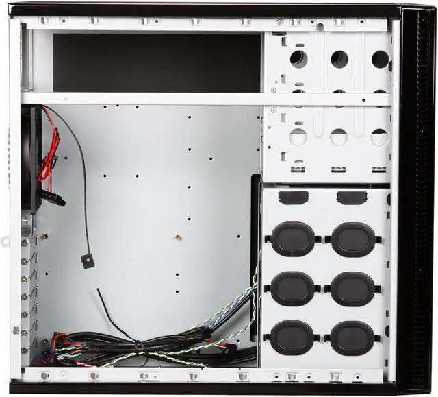 Alt view image 6 of 9 - Antec Solo Black/Silver Steel ATX Mid Tower Computer Case