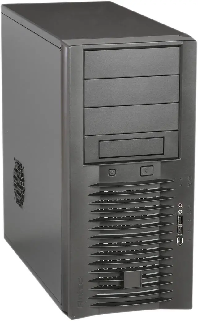 Main image of Antec Atlas 550 Black Server Case w/ 550W Power Supply 4 (with one 5.25" to 3.5" adapter) External 5.25" Drive Bays