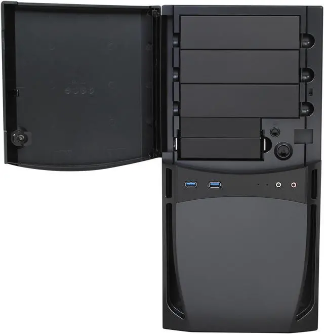 Alt view image 2 of 9 - Antec Sonata III 500 Black 0.8mm cold rolled steel ATX Mid Tower Computer Case 500W Power Supply