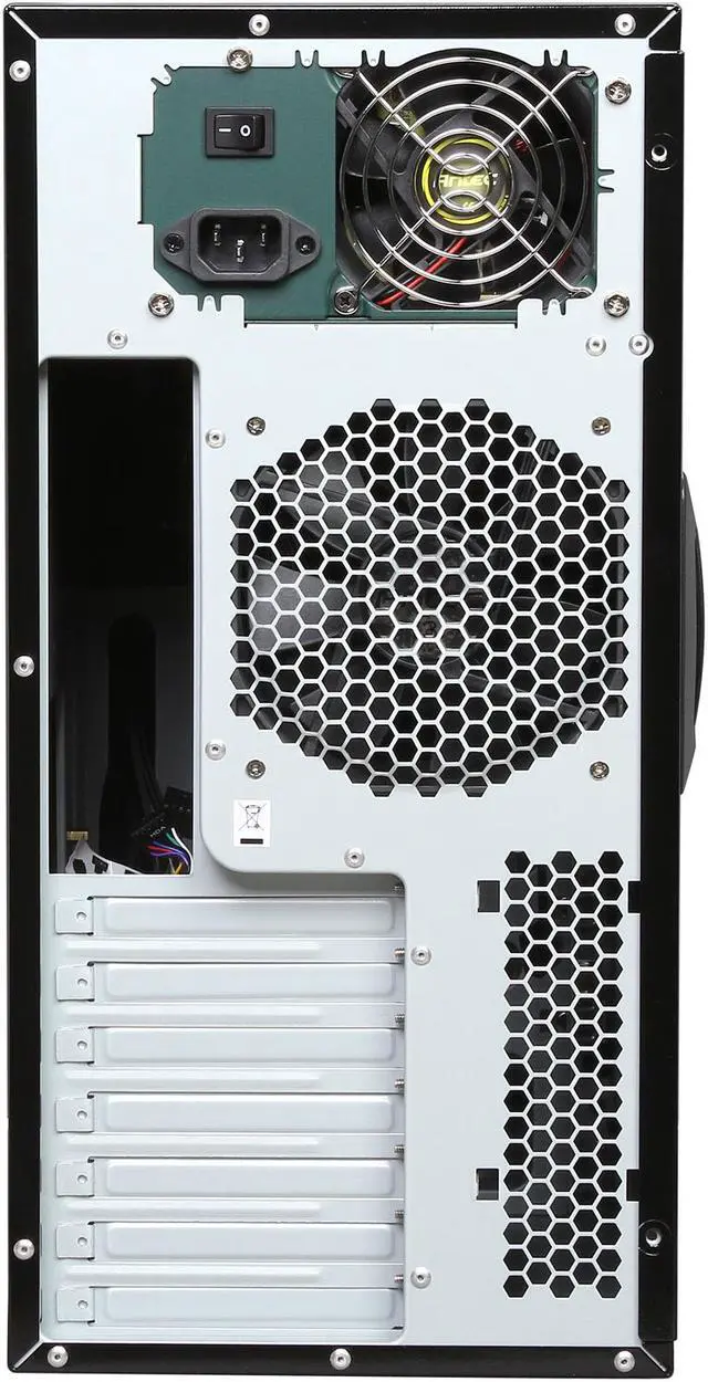 Alt view image 8 of 9 - Antec Sonata III 500 Black 0.8mm cold rolled steel ATX Mid Tower Computer Case 500W Power Supply