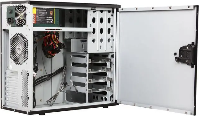 Alt view image 5 of 9 - Antec Sonata III 500 Black 0.8mm cold rolled steel ATX Mid Tower Computer Case 500W Power Supply