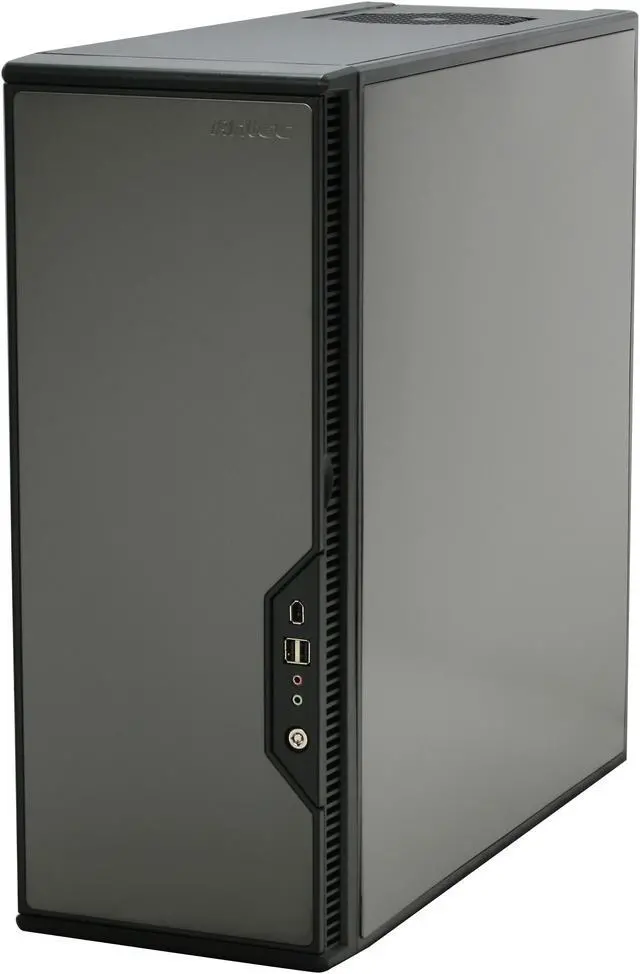 Alt view image 3 of 13 - Antec P182 Gun Metal Black 0.8mm cold rolled steel ATX Mid Tower Computer Case