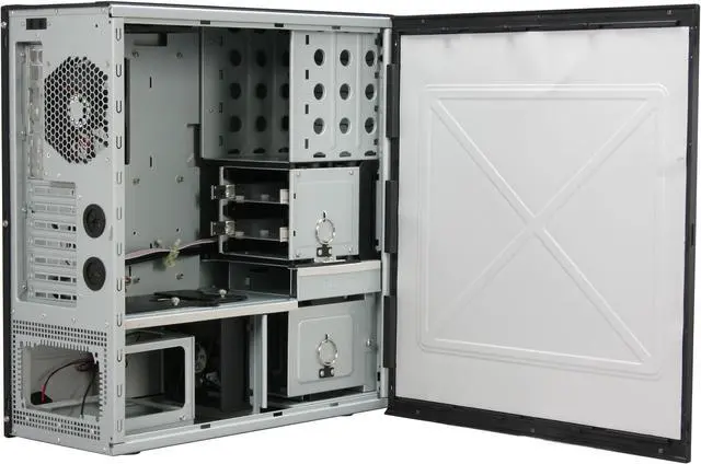Alt view image 6 of 13 - Antec P182 Gun Metal Black 0.8mm cold rolled steel ATX Mid Tower Computer Case