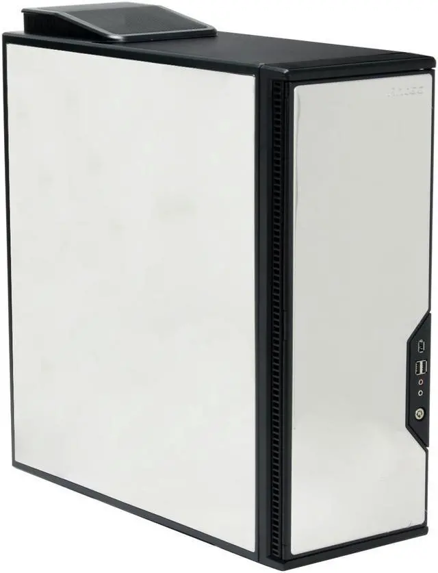 Alt view image 2 of 10 - Antec P182SE Silver Mirror-finished stainless steel ATX Mid Tower Computer Case