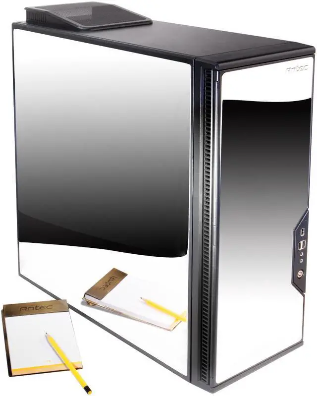 Main image of Antec P182SE Silver Mirror-finished stainless steel ATX Mid Tower Computer Case