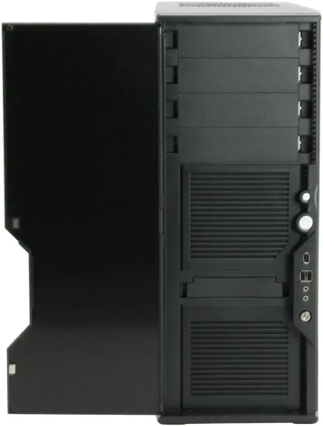 Alt view image 5 of 16 - Antec Performance One P190+1200 Black Steel ATX Mid Tower Computer Case 650W+550W = Total 1200W Power Supply