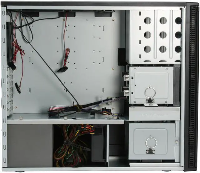 Alt view image 10 of 16 - Antec Performance One P190+1200 Black Steel ATX Mid Tower Computer Case 650W+550W = Total 1200W Power Supply