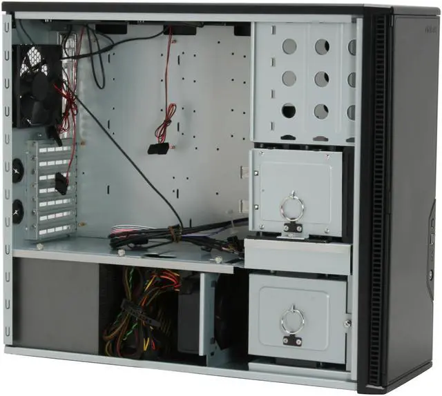Alt view image 11 of 16 - Antec Performance One P190+1200 Black Steel ATX Mid Tower Computer Case 650W+550W = Total 1200W Power Supply