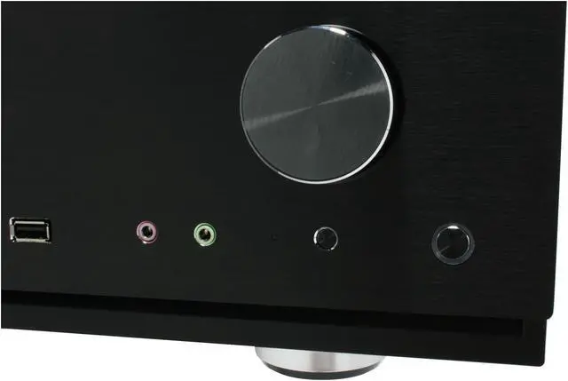 Alt view image 5 of 12 - Antec Aluminum Veris Fusion Black 430 Micro ATX Media Center / HTPC Case with IR receiver