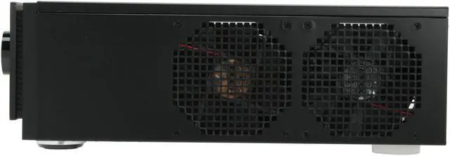 Alt view image 6 of 12 - Antec Aluminum Veris Fusion Black 430 Micro ATX Media Center / HTPC Case with IR receiver