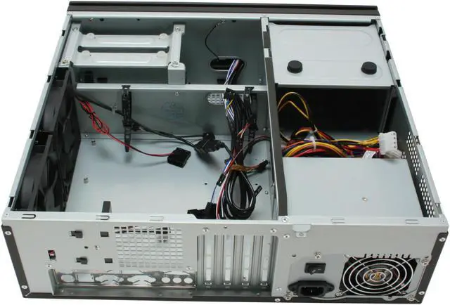 Alt view image 8 of 12 - Antec Aluminum Veris Fusion Black 430 Micro ATX Media Center / HTPC Case with IR receiver