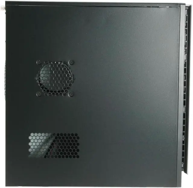 Alt view image 5 of 15 - Antec NSK4480 Black/ Silver 0.8mm cold-rolled steel construction ATX Mid Tower Computer Case 380W Power Supply