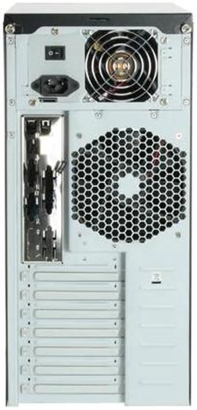 Alt view image 6 of 15 - Antec NSK4480 Black/ Silver 0.8mm cold-rolled steel construction ATX Mid Tower Computer Case 380W Power Supply