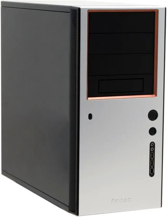 Main image of Antec Sonata Plus 550 Black/ Silver Steel ATX Mid Tower Computer Case 550W Power Supply