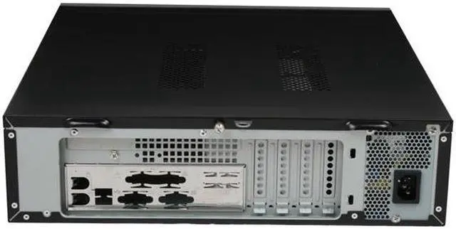 Alt view image 5 of 11 - Antec NSK1480 Black / Silver Steel Micro ATX Desktop Computer Case 350W 80 PLUS Certified Power Supply