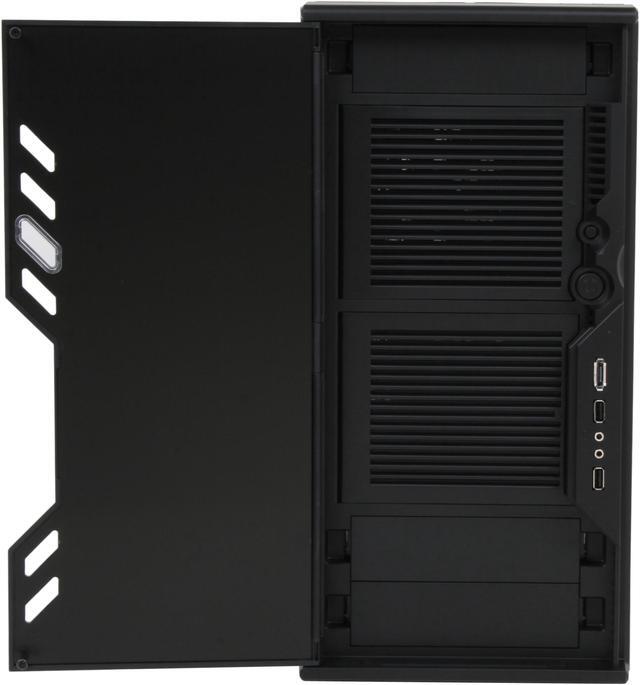 Alt view image 4 of 12 - Antec Mini P180 Black Steel Micro ATX Mini Tower Computer Case
