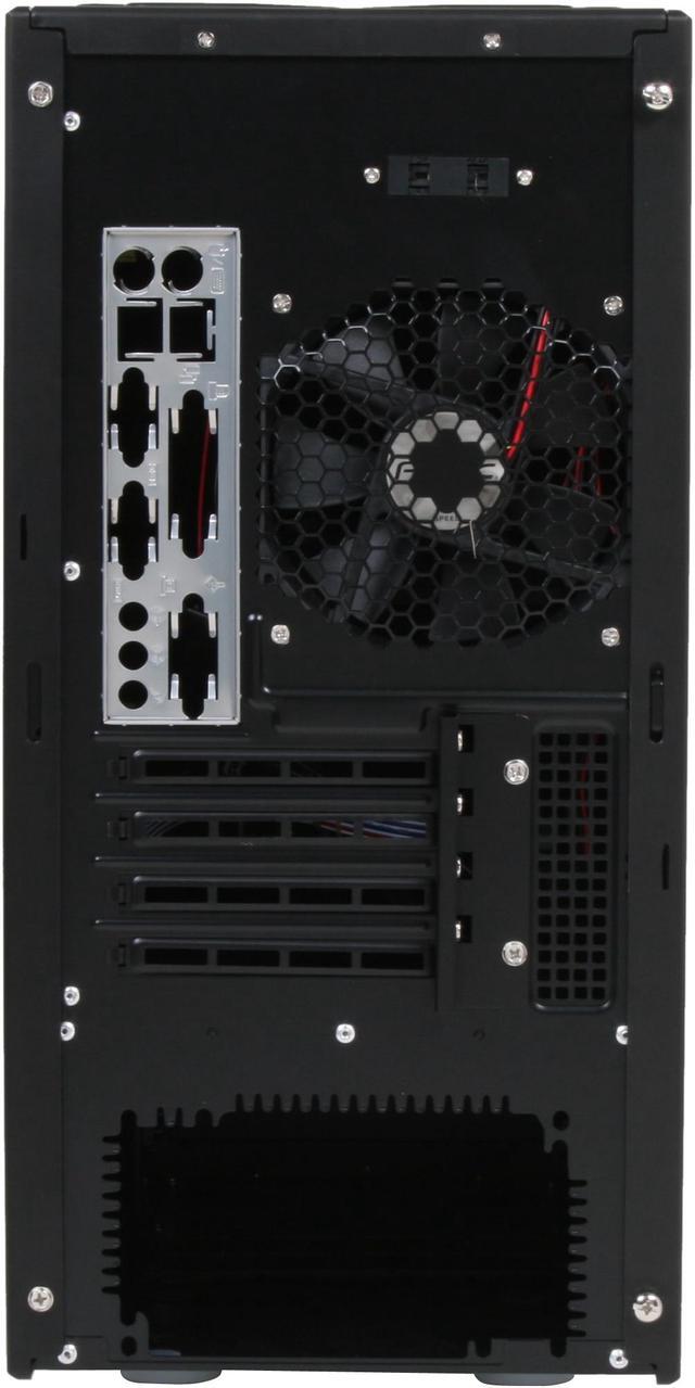 Alt view image 11 of 12 - Antec Mini P180 Black Steel Micro ATX Mini Tower Computer Case