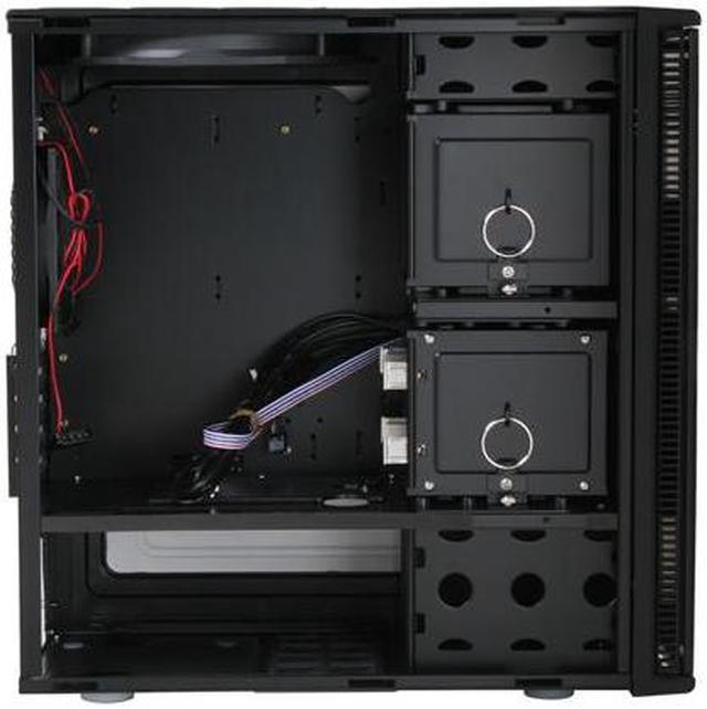 Alt view image 8 of 12 - Antec Mini P180 Black Steel Micro ATX Mini Tower Computer Case