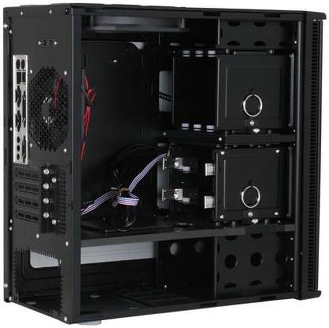 Alt view image 7 of 12 - Antec Mini P180 Black Steel Micro ATX Mini Tower Computer Case