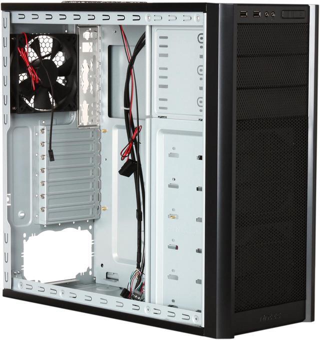Alt view image 7 of 9 - Antec Three Hundred Black Steel ATX Mid Tower Computer Case