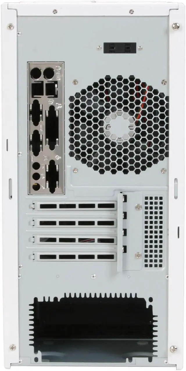 Alt view image 7 of 8 - Antec Mini P180 White Steel MicroATX Mini Tower Computer Case